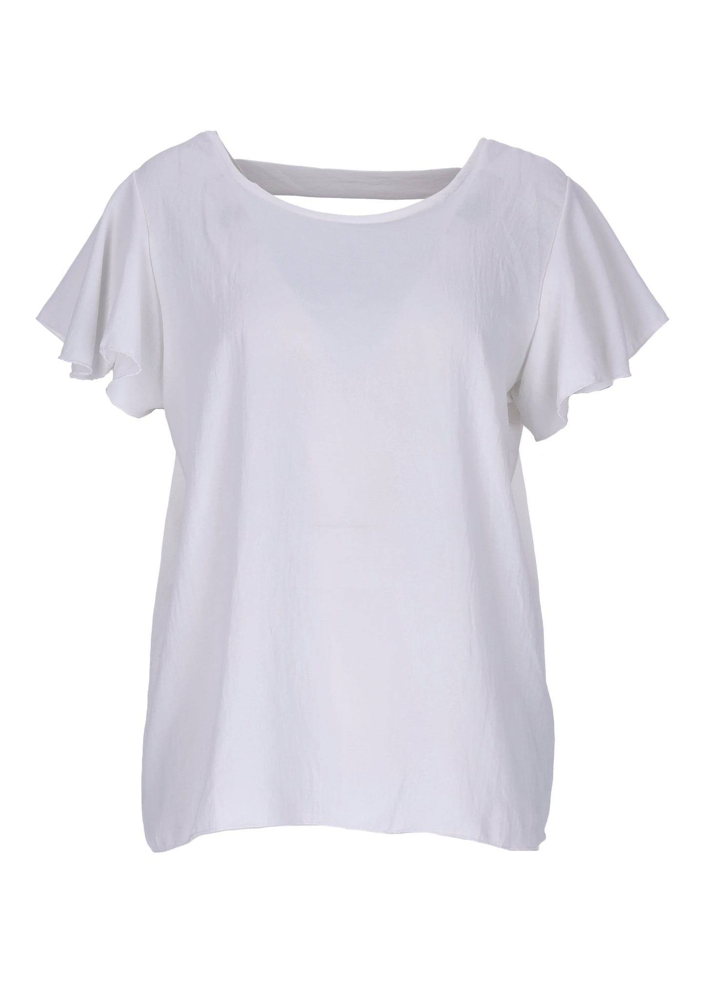 Damen T-Shirt Rückenausschnitt
