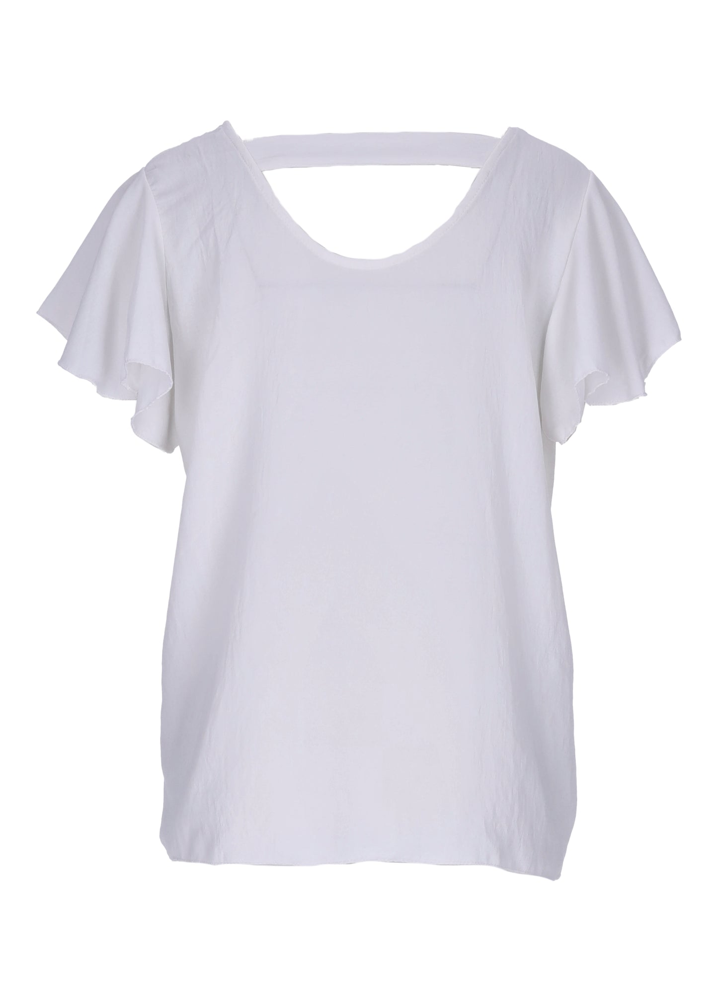 Damen T-Shirt Rückenausschnitt
