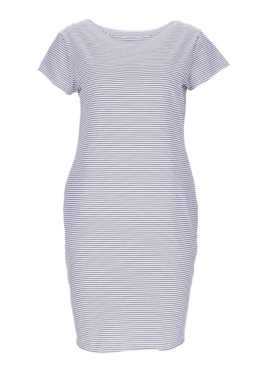 Kleid schmale Streifen