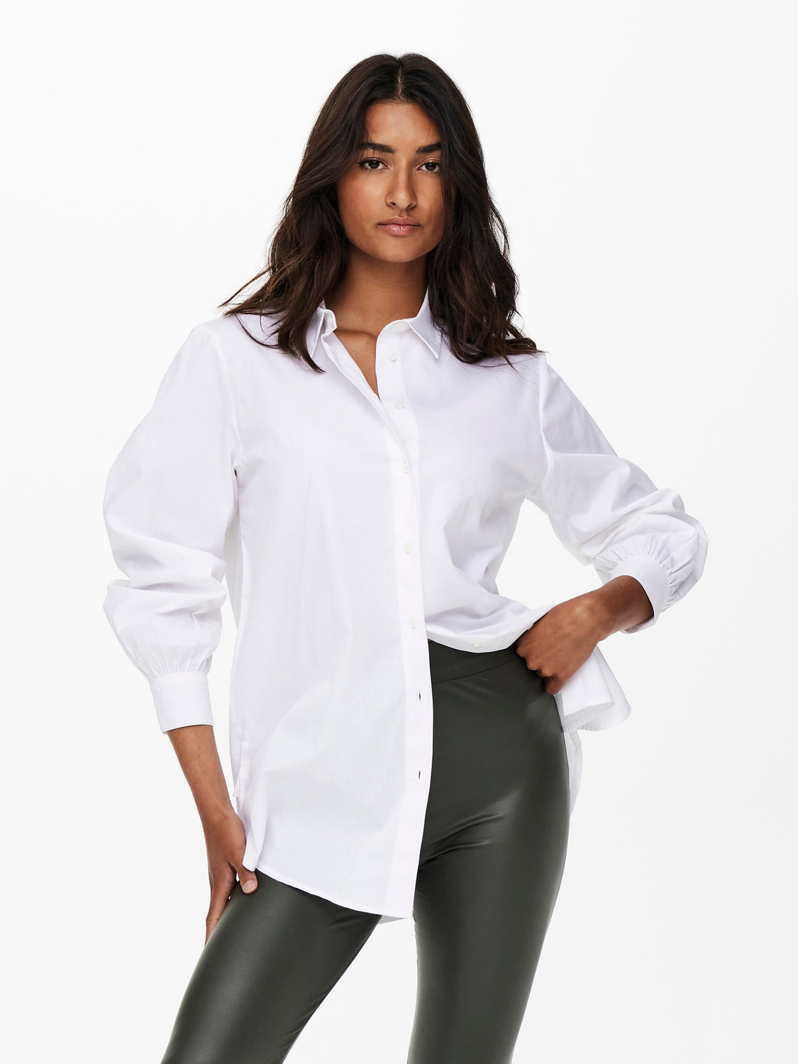 Damen Long-Bluse