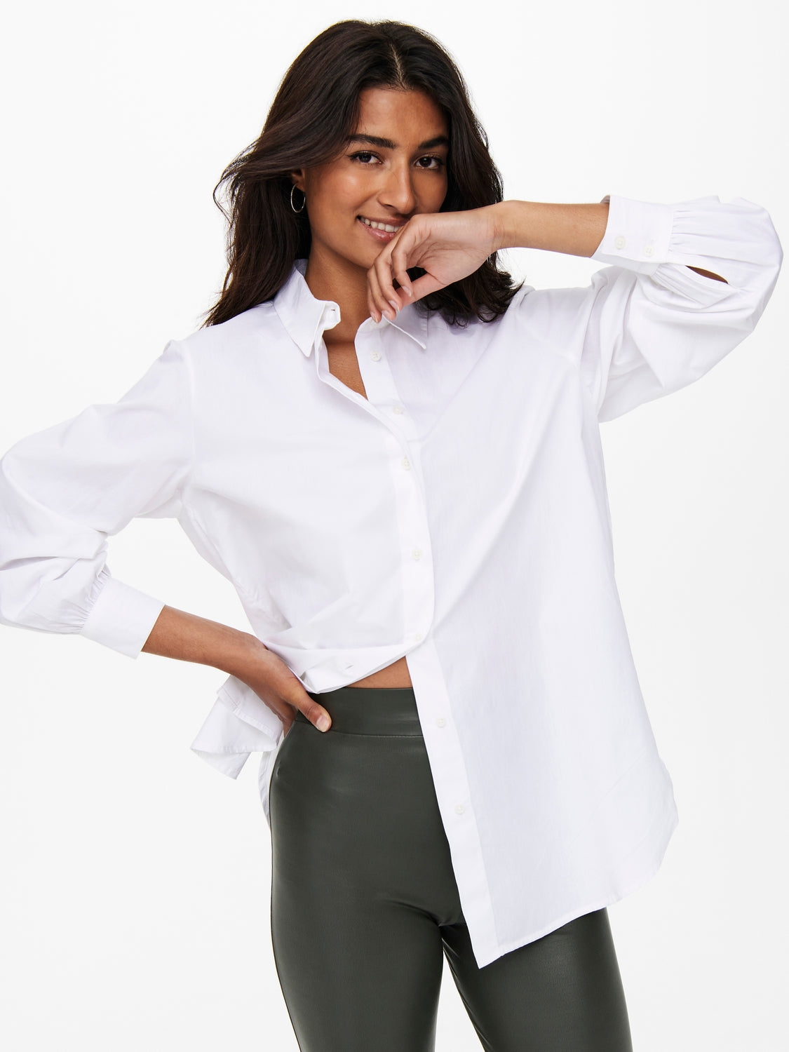 Damen Long-Bluse