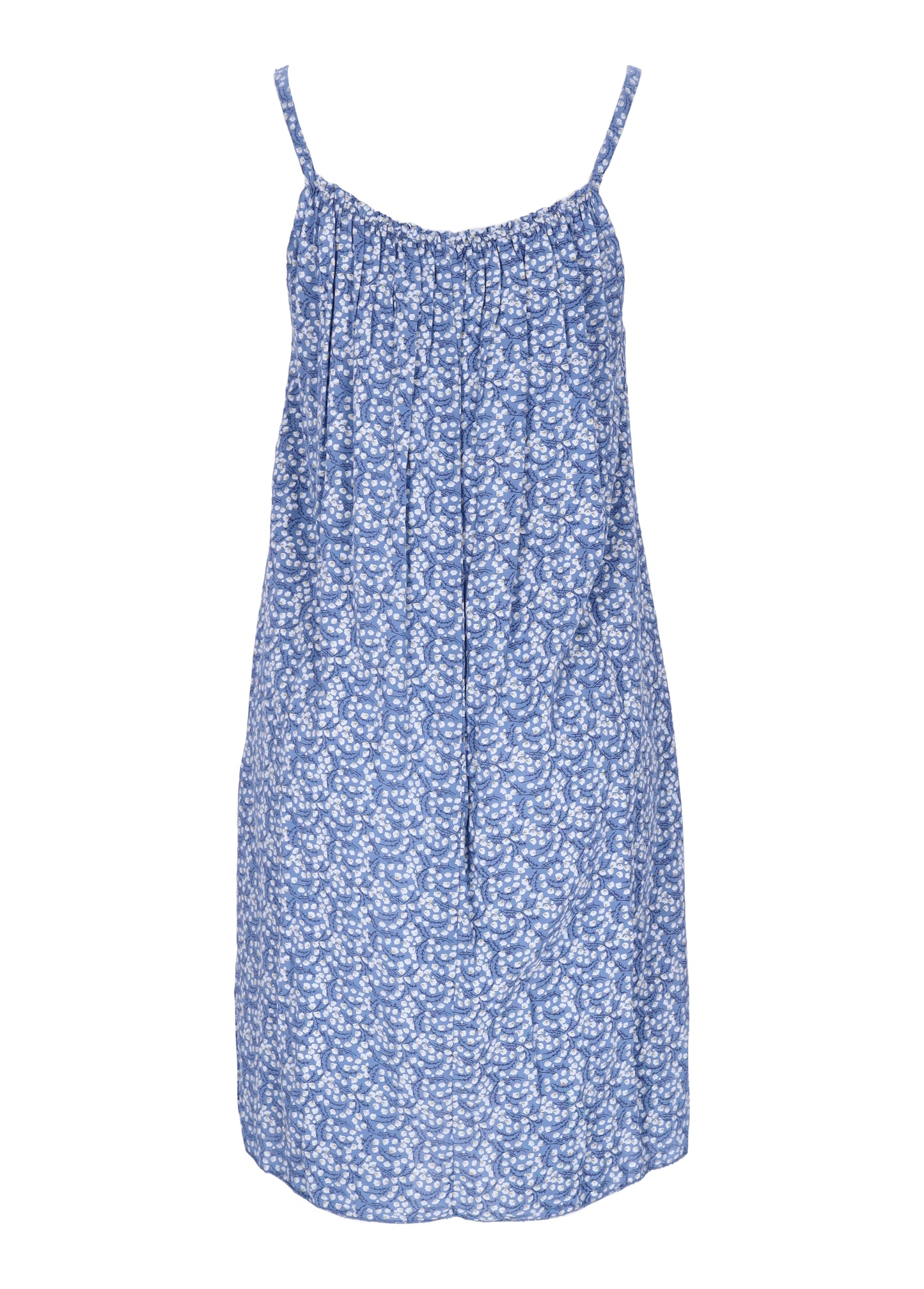 Kleid schmale Träger Streublumen