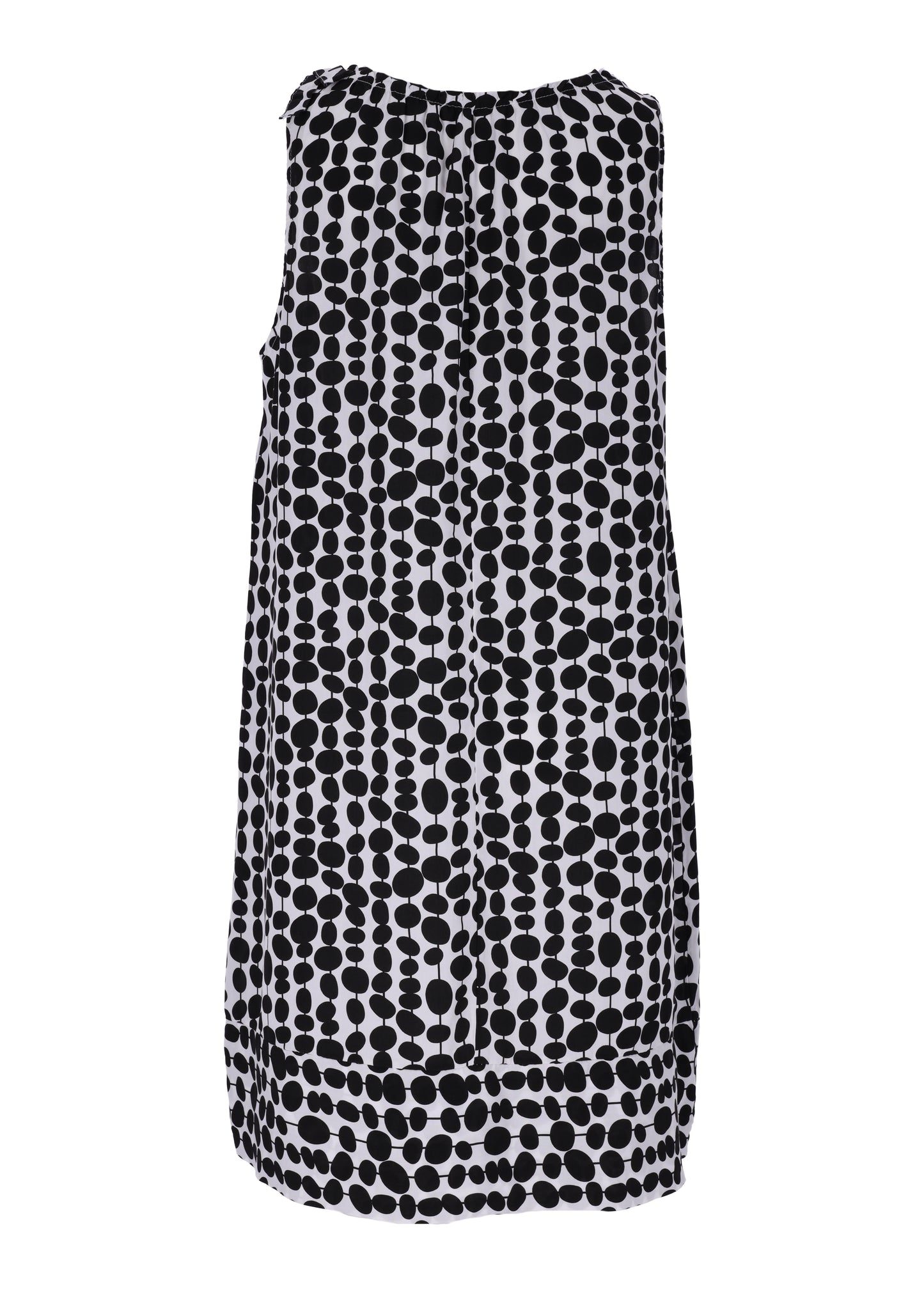Trägerkleid AOP Punkte