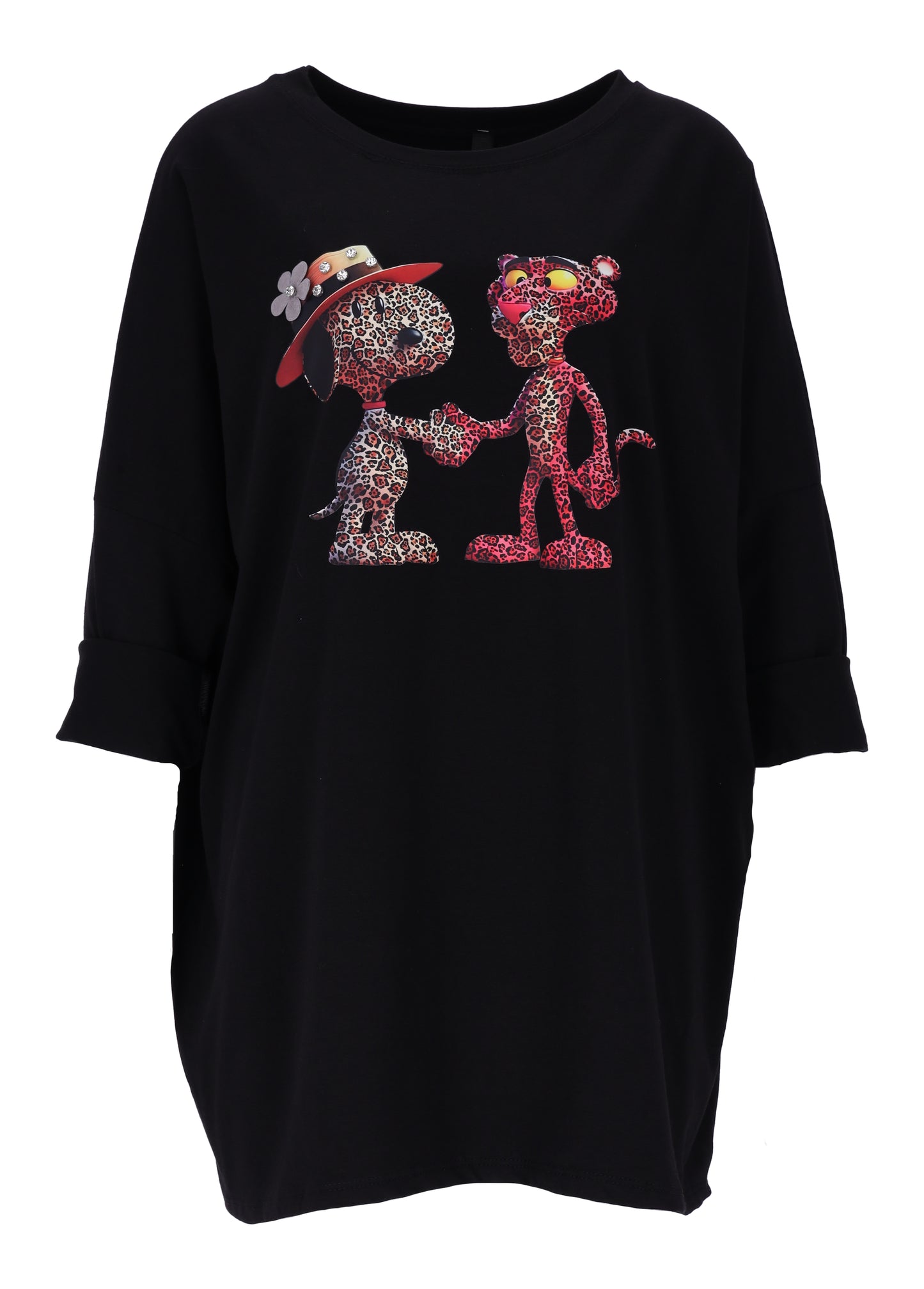Longshirt Print Snoopy &