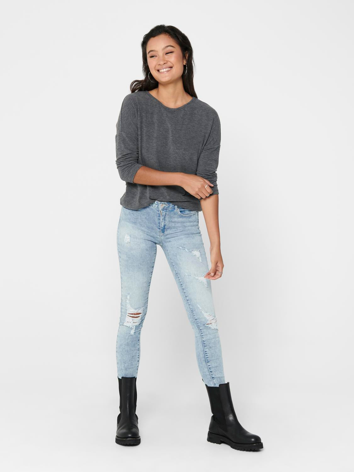 Damen Shirt 3/4 Arm Only