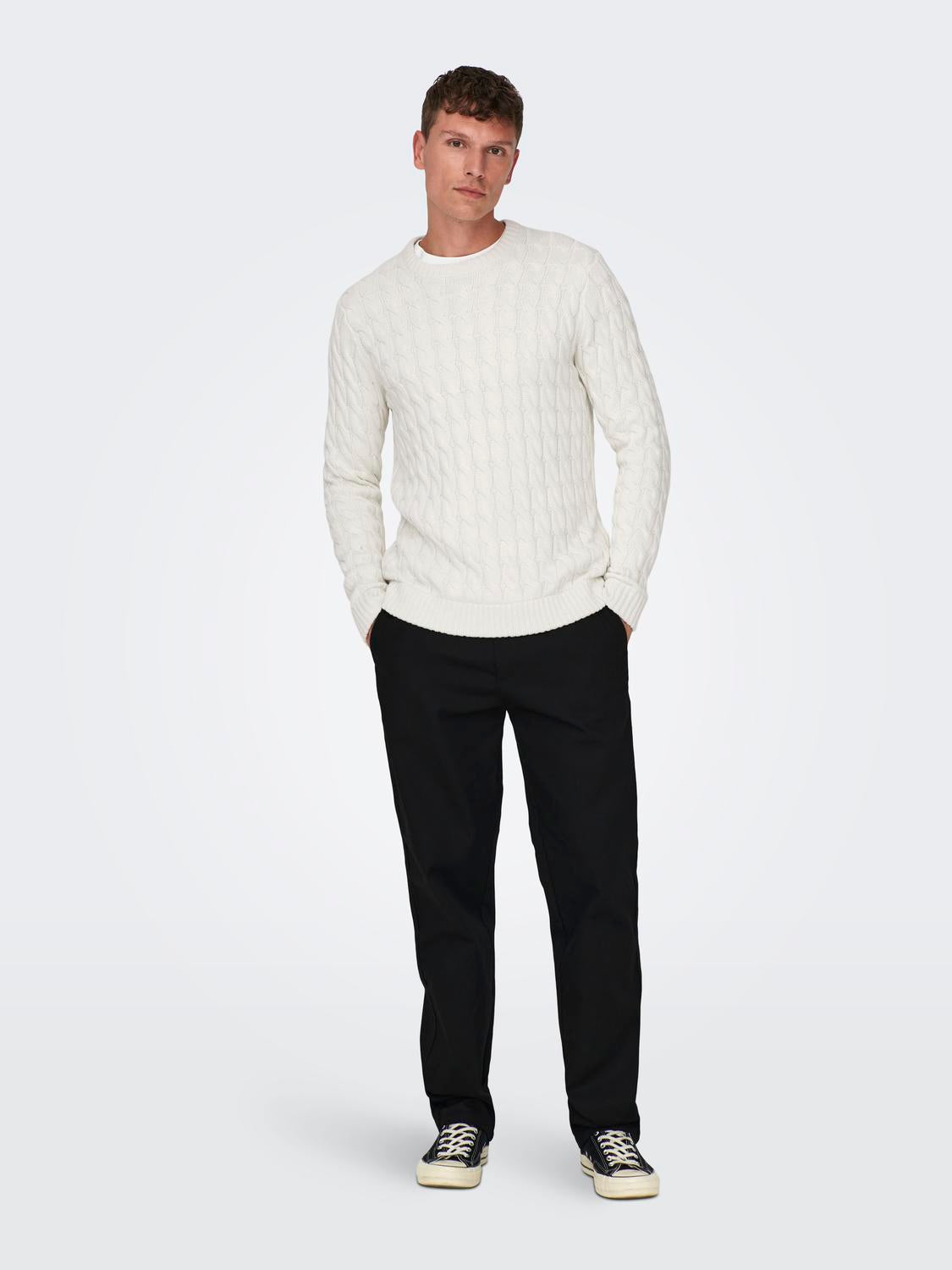 Herren Strickpulli