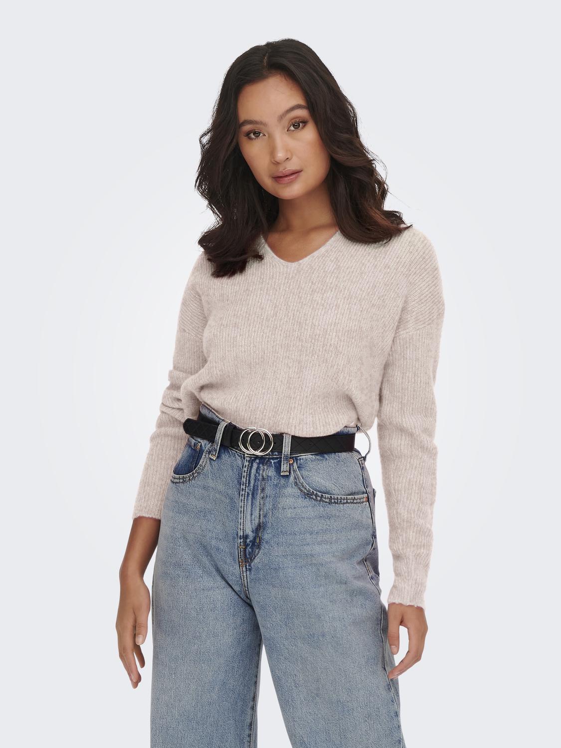 Damen Strick Pulli