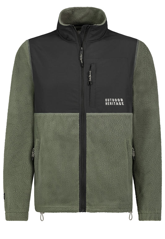 Herren Fleece Jacke