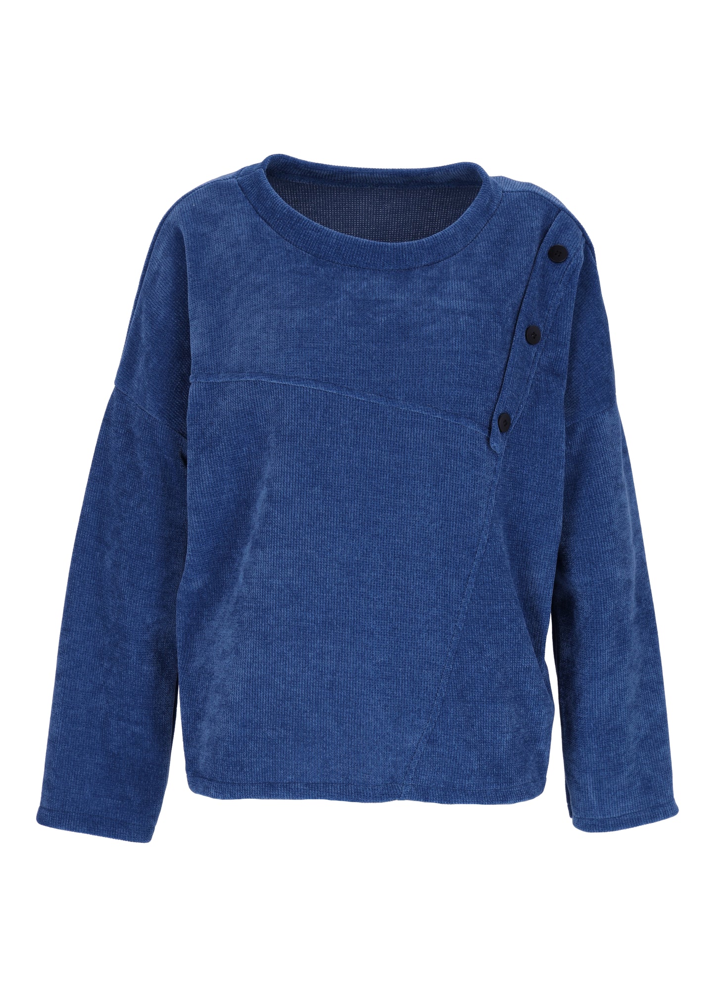 Sweatshirt Damen Cordoptik