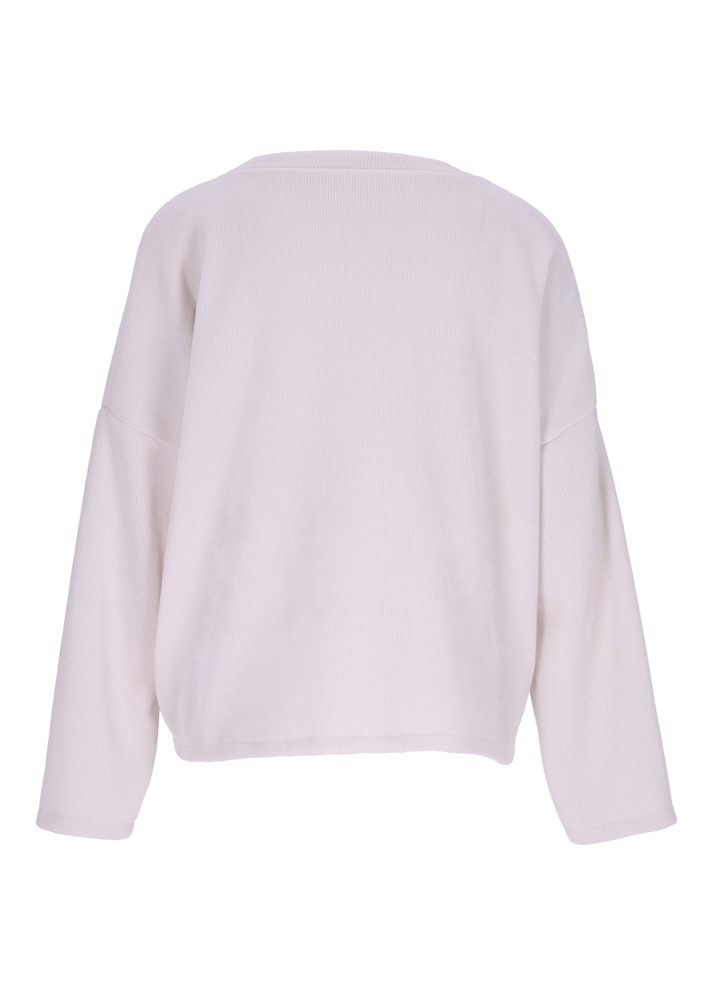 Sweatshirt Damen Cordoptik
