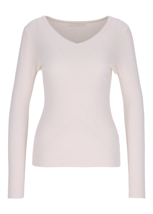 Strickpullover Damen V-Ausschnitt
