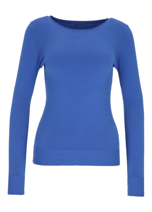 Strick Damen Rundhals