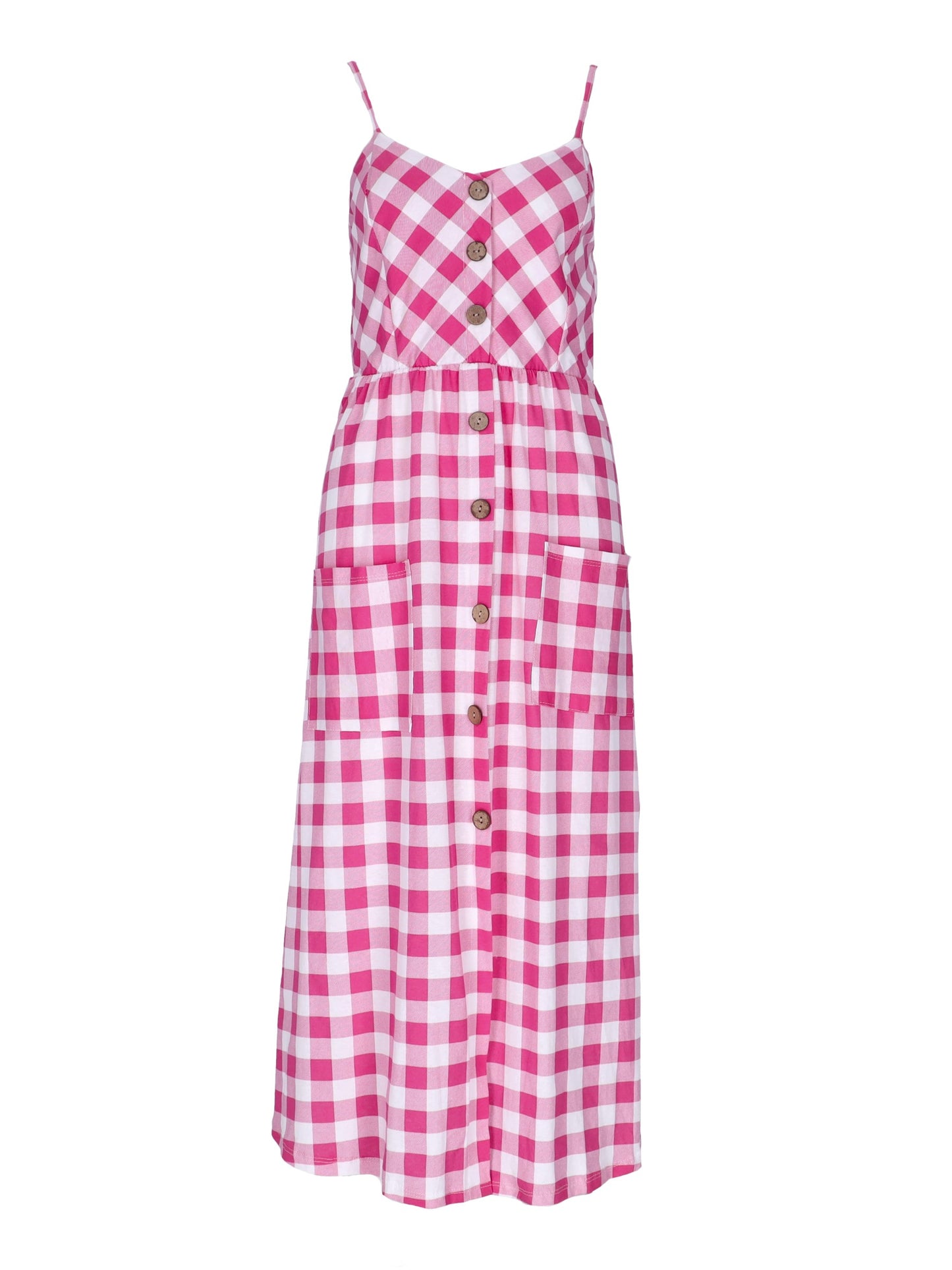 Trägerkleid mit Taschen