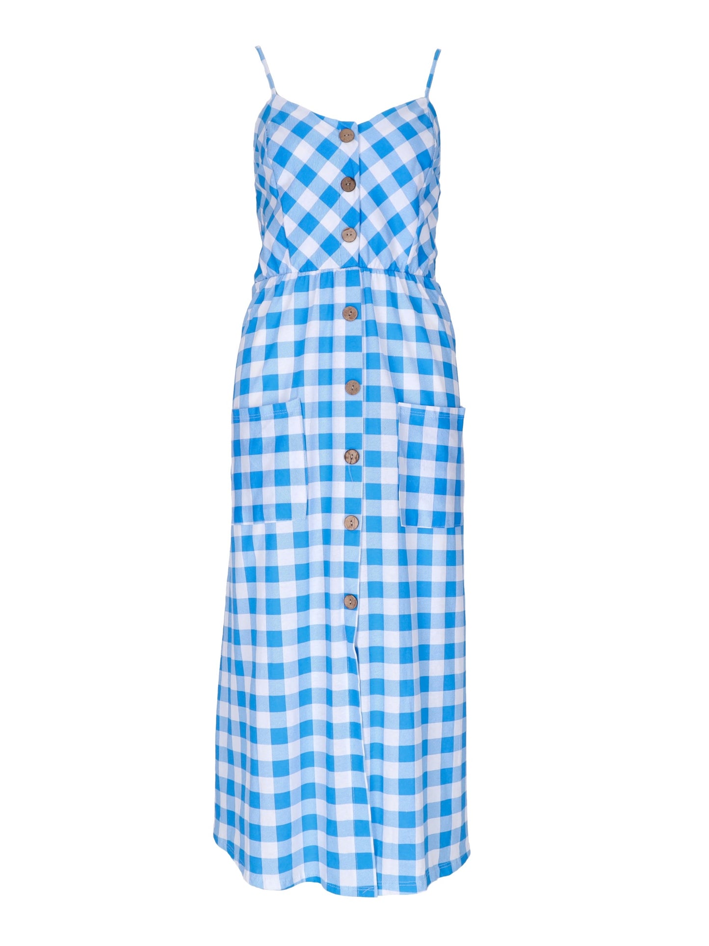 Trägerkleid mit Taschen