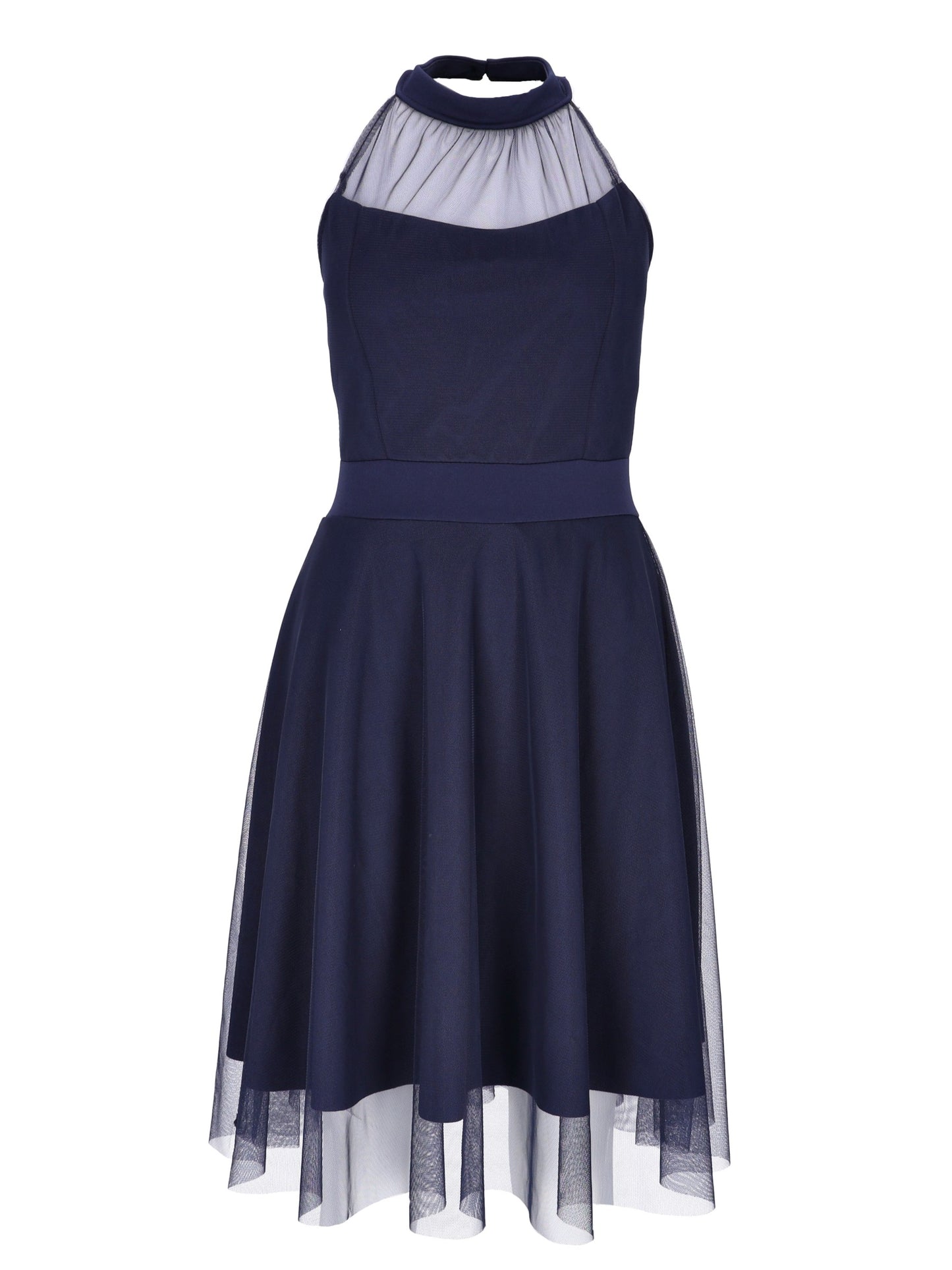 Kleid Chiffon Neckholder
