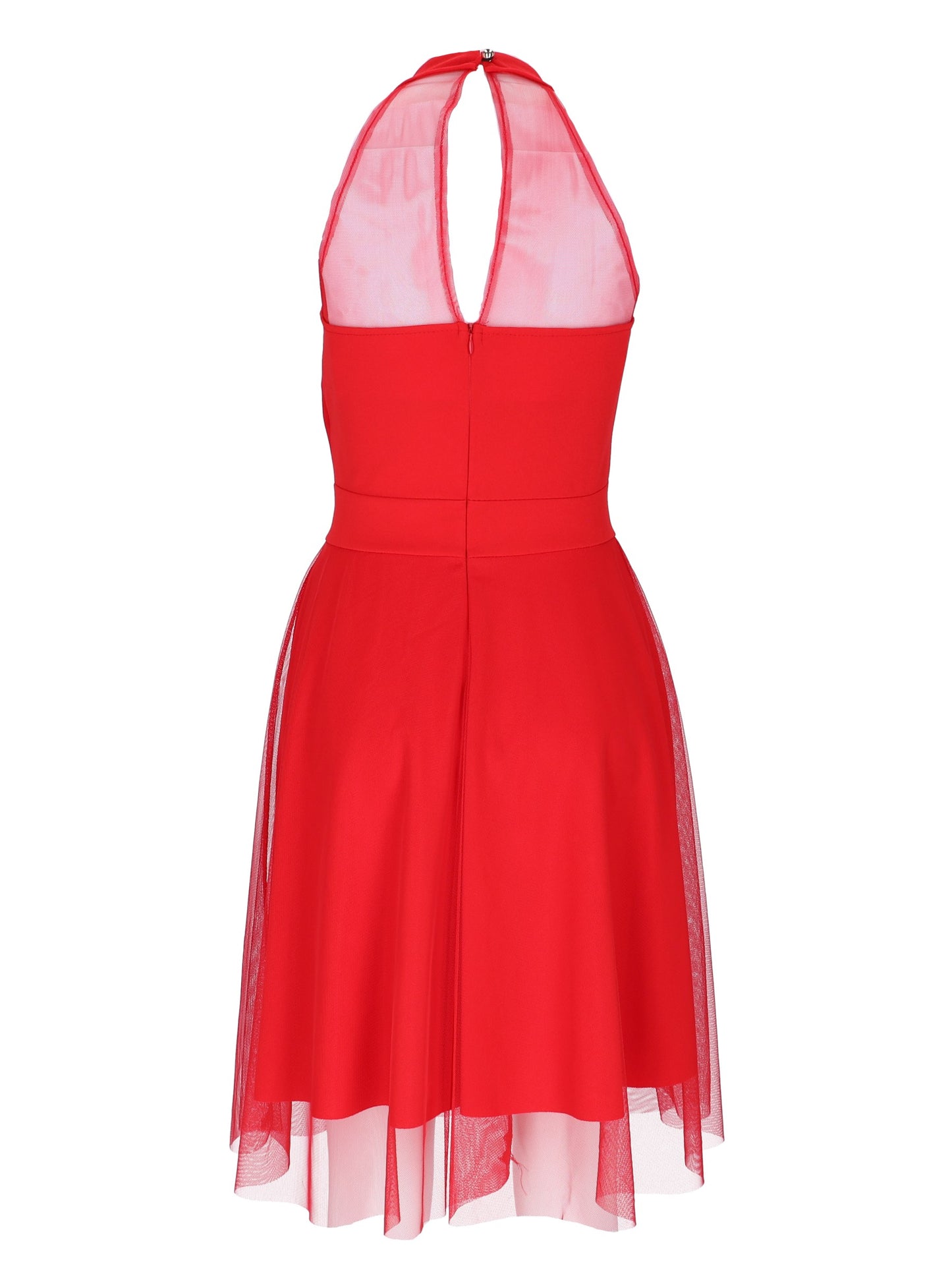 Kleid Chiffon Neckholder
