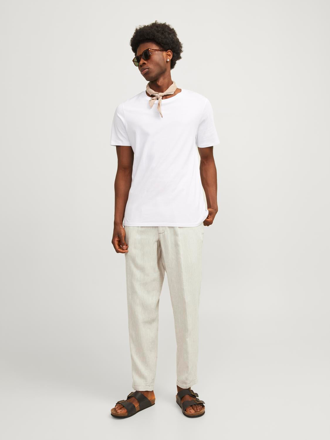 Herren Hose Leinen