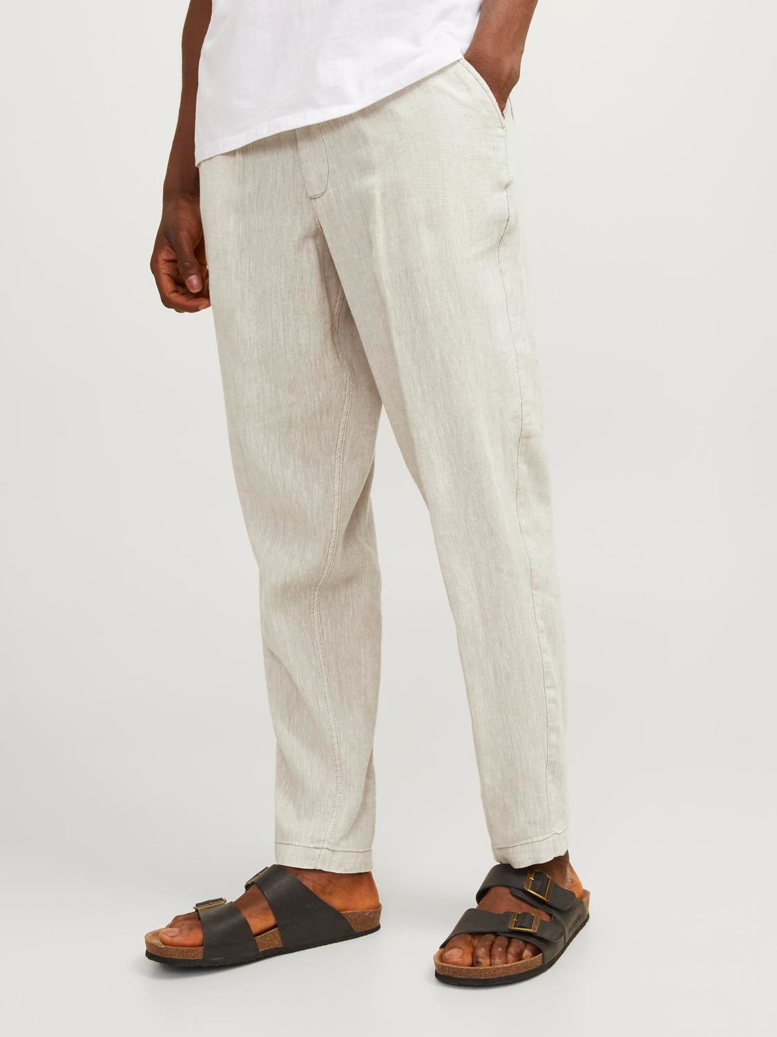 Herren Hose Leinen