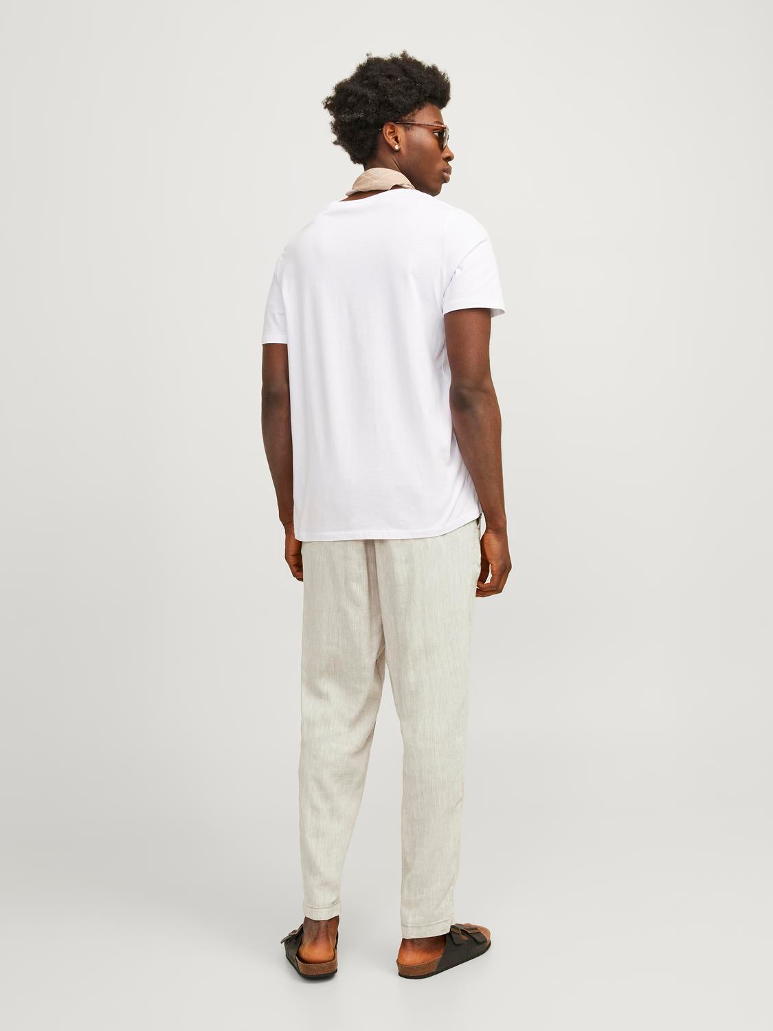 Herren Hose Leinen