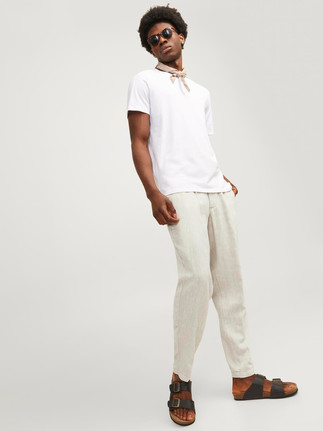 Herren Hose Leinen