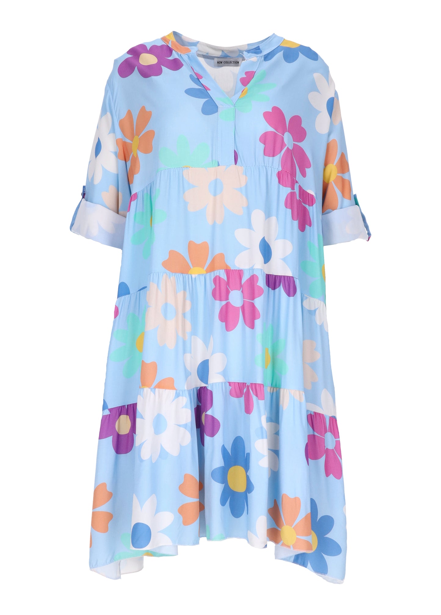 Stufenkleid Blüten