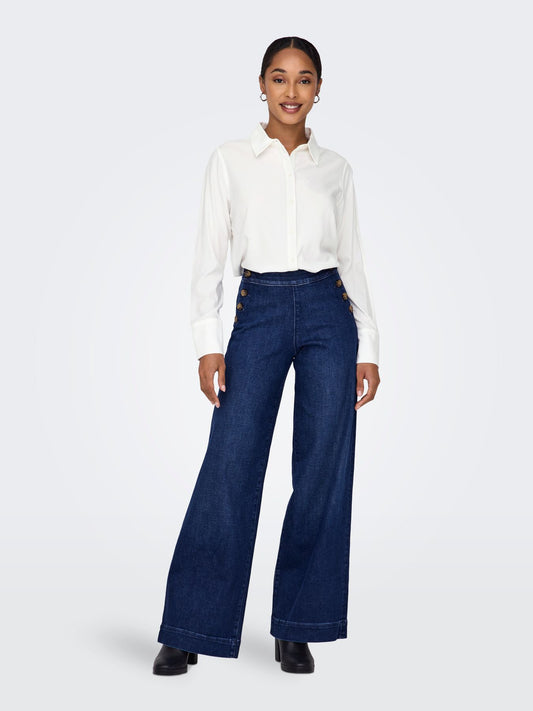 Damen ONLBERIT LIFE L/S SHIRT WVN