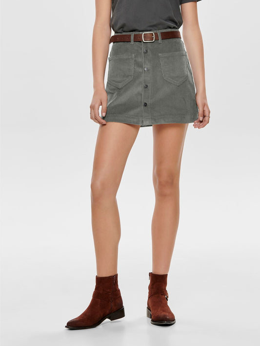 Damen ONLAMAZING GLOBAL HW CORD SKIRT PNT