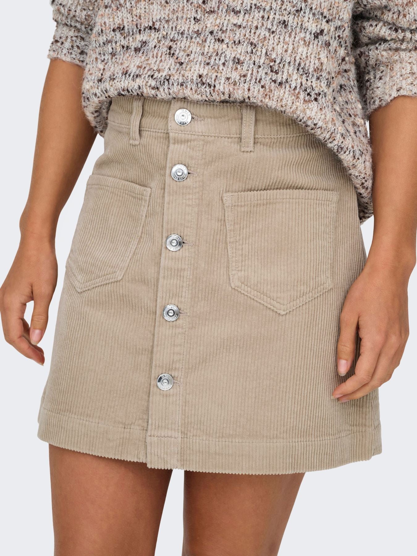 Damen ONLAMAZING GLOBAL HW CORD SKIRT PNT