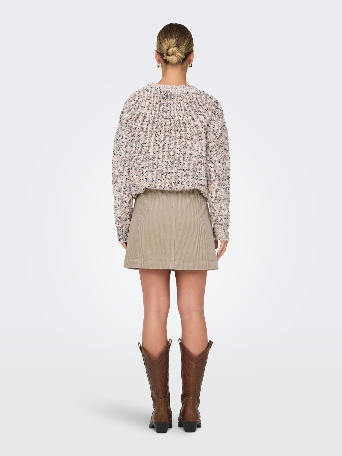 Damen ONLAMAZING GLOBAL HW CORD SKIRT PNT