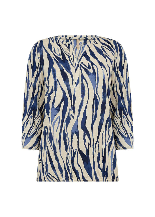 Shirt Damen Langarm AOP