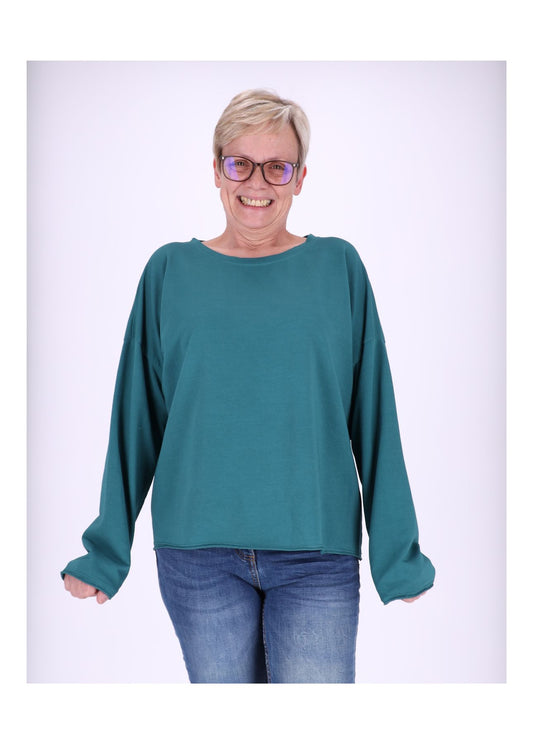 Sweatshirt Damen Raglanärmel
