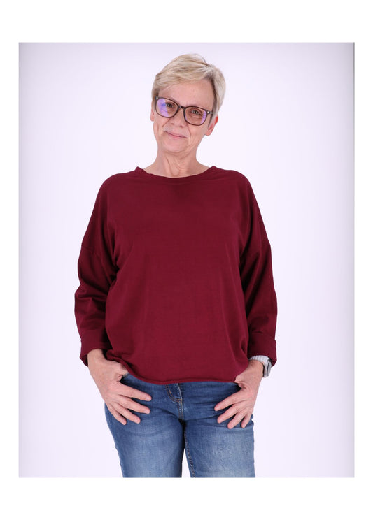 Sweatshirt Damen Raglanärmel
