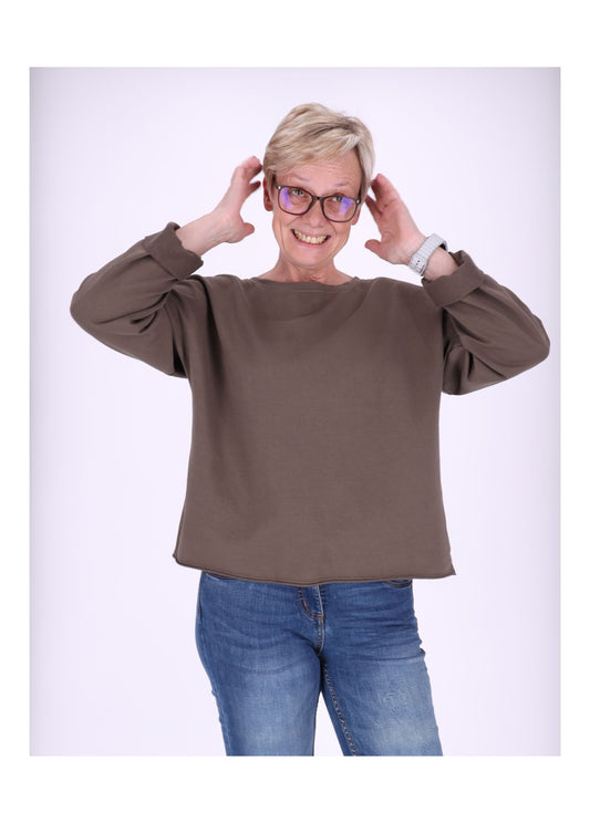 Sweatshirt Damen Raglanärmel