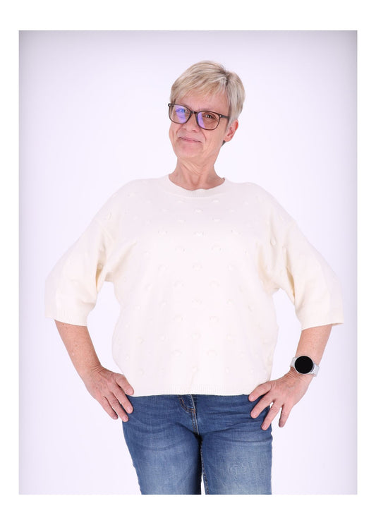 Strick Damen Kurzarm