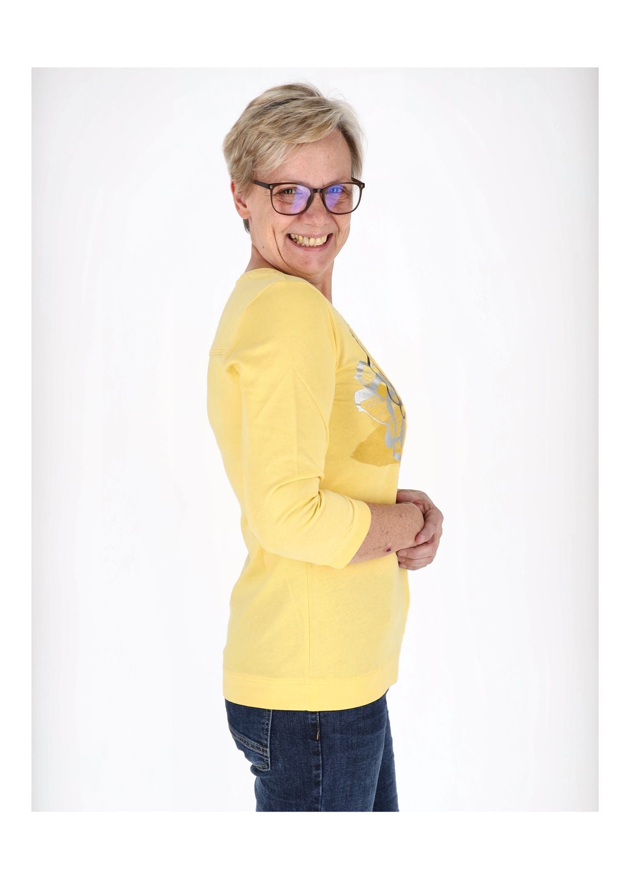 Damen Shirt 3/4