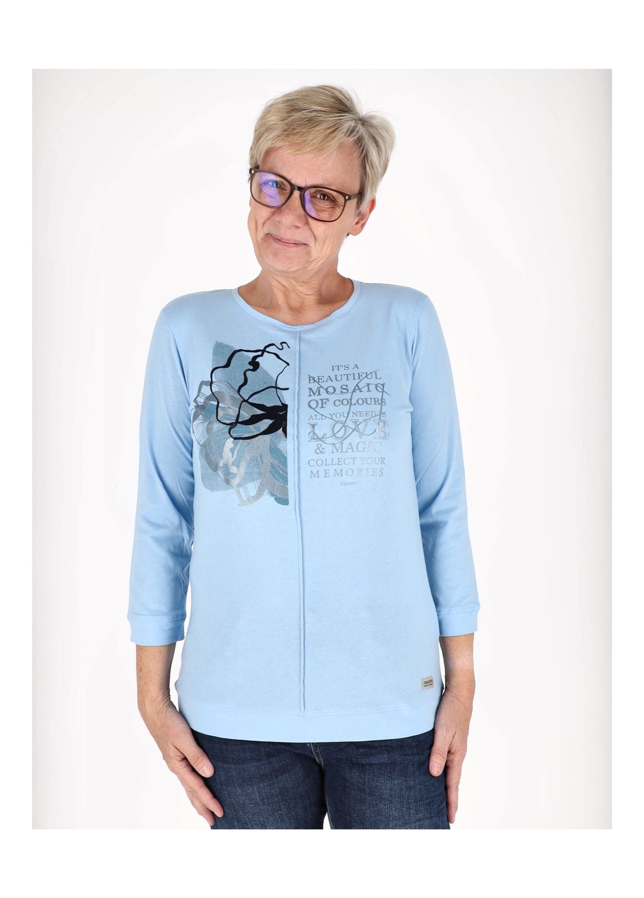Damen Shirt 3/4