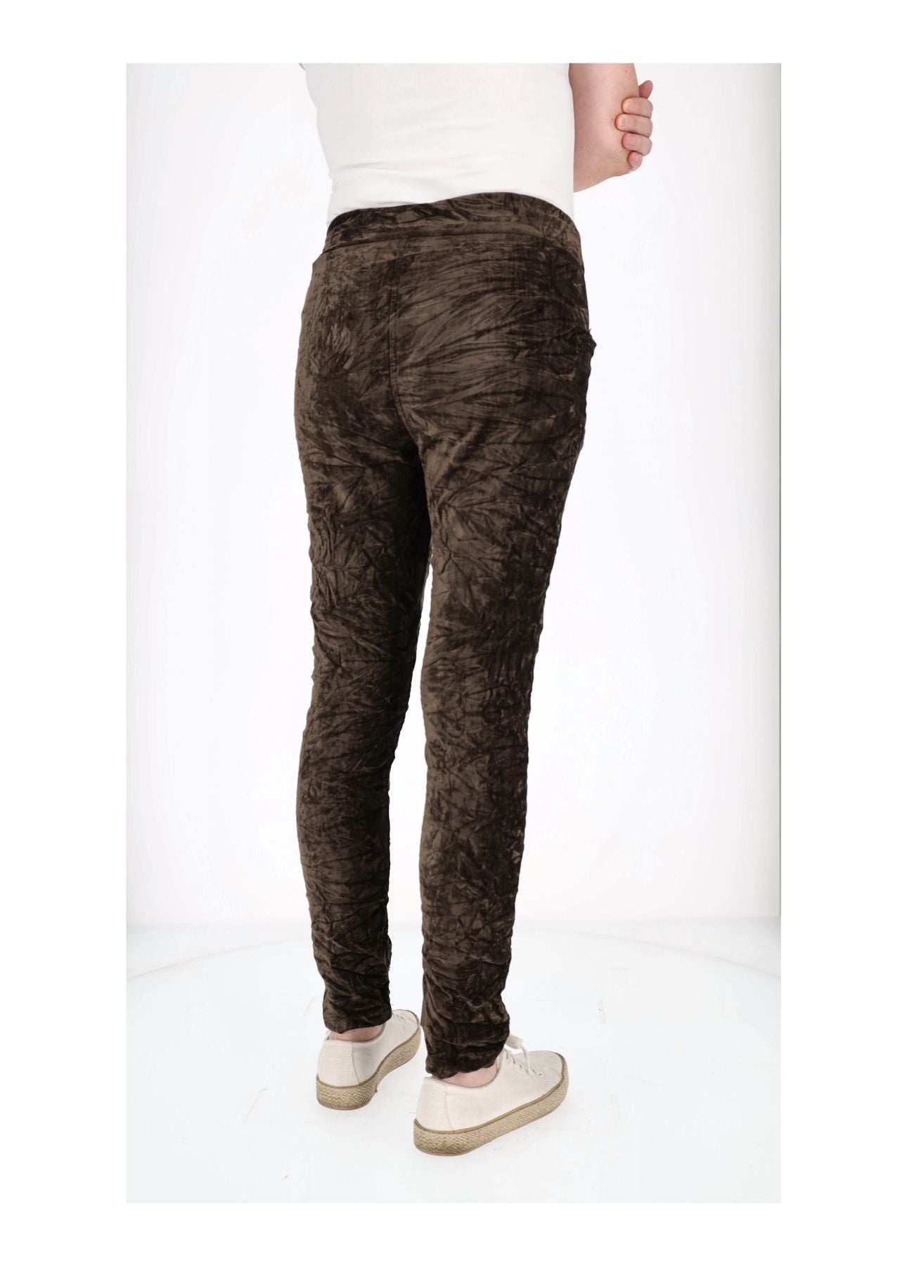 Schlupfhose Damen Samt