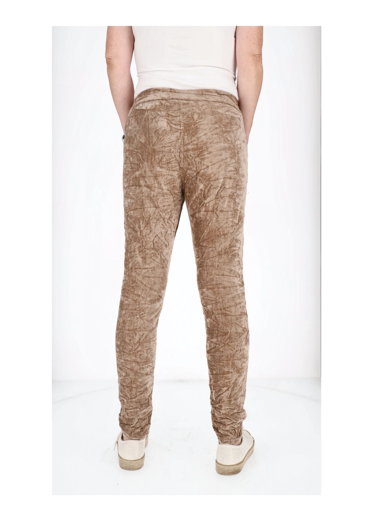 Schlupfhose Damen Samt