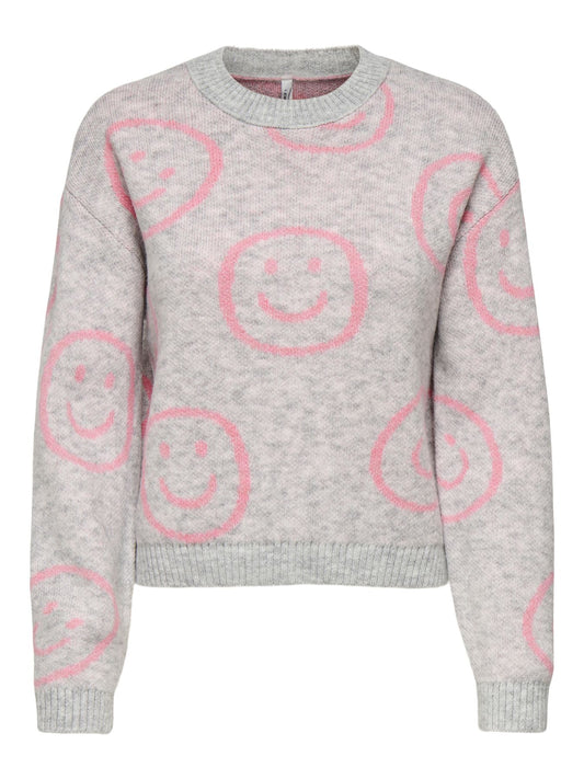 Damen ONLHAPPIE LS PULLOVER KNT