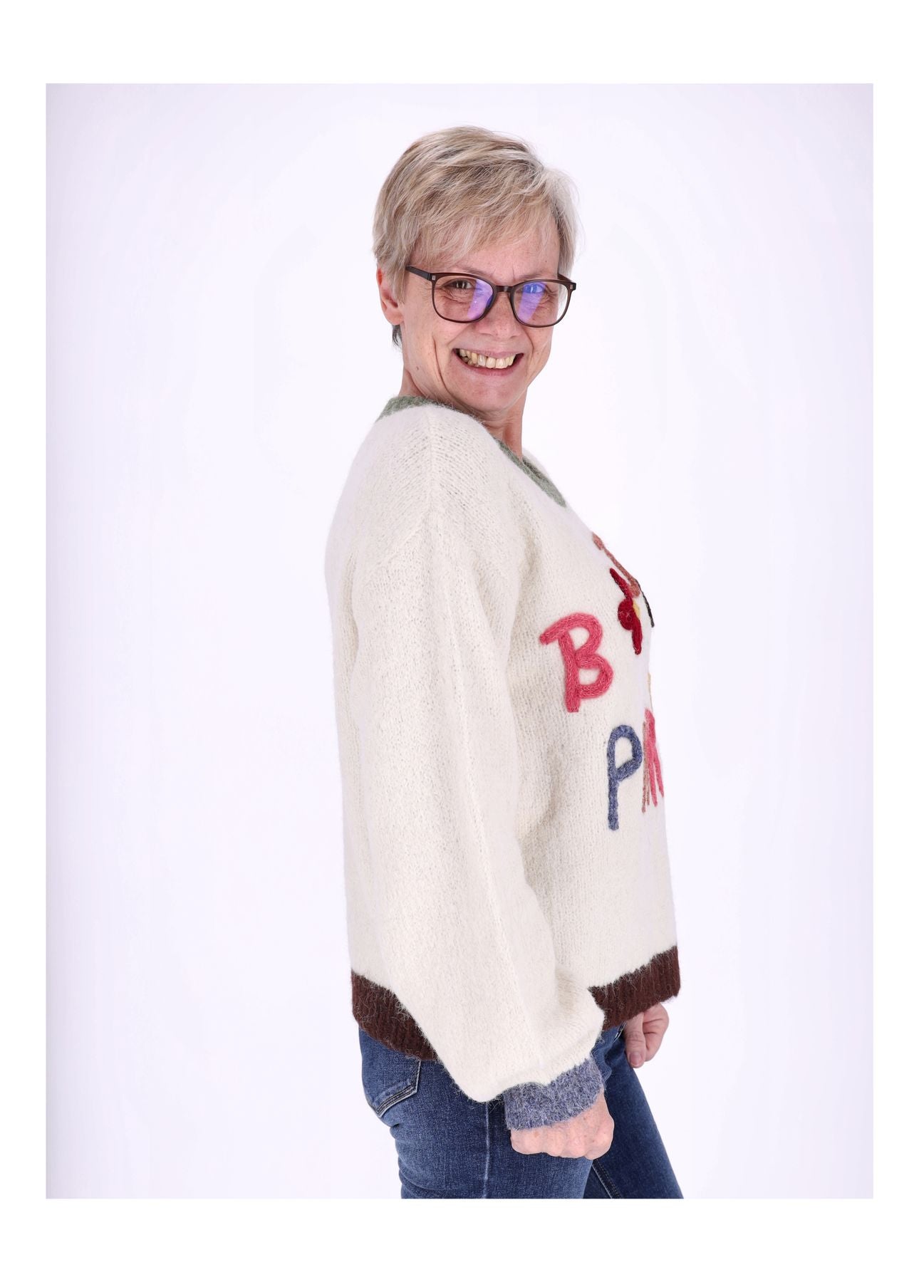 Strickpullover Damen Paris