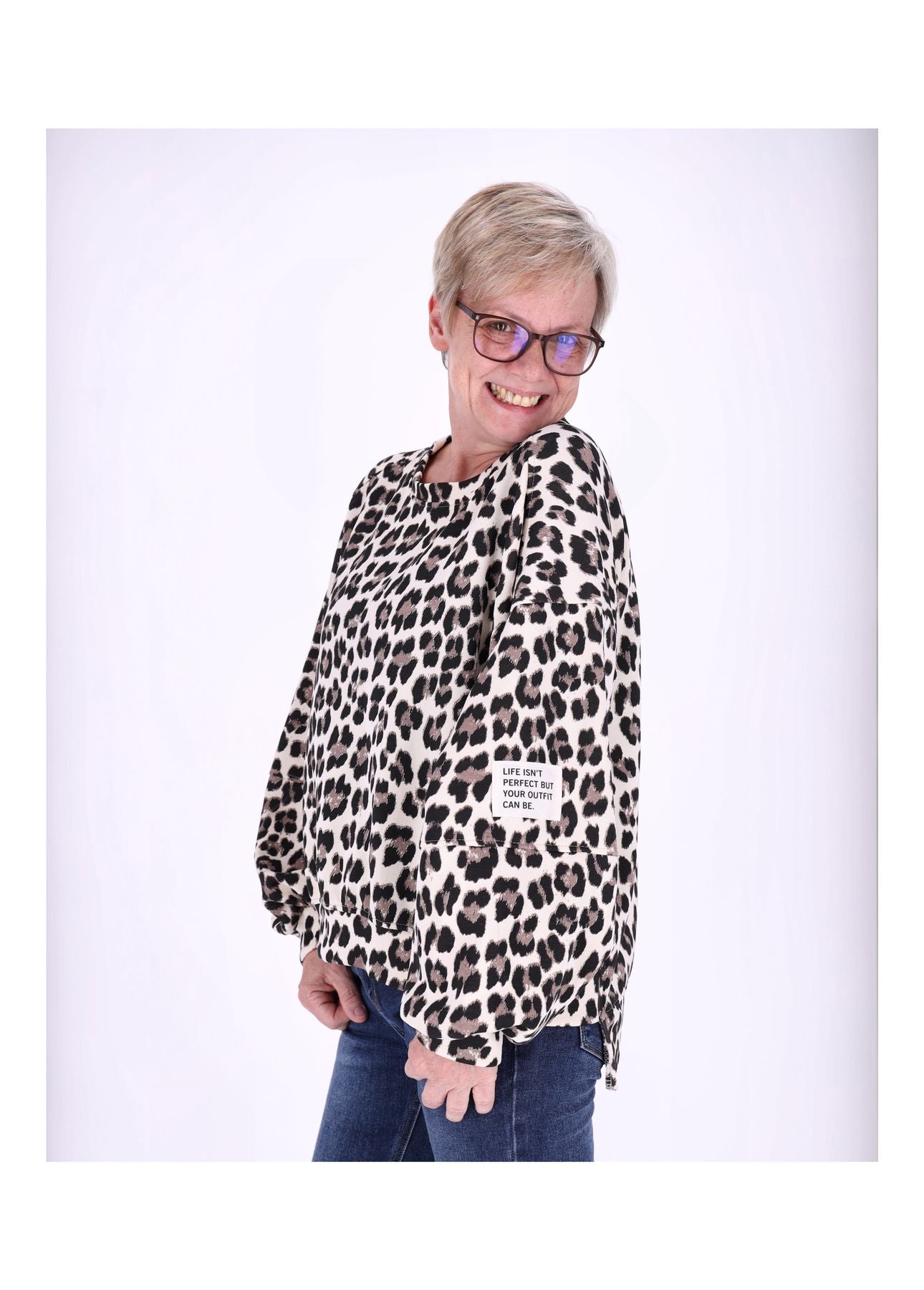 Sweatshirt Damen Leo