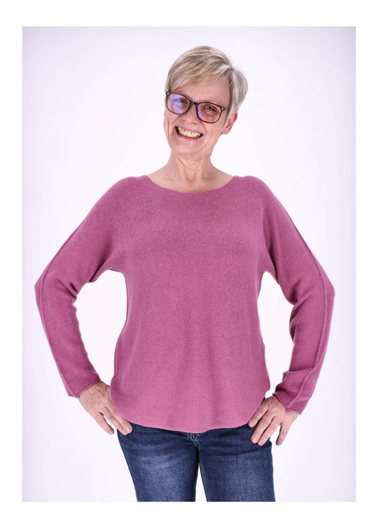 Damen Strickpullover Rundhals