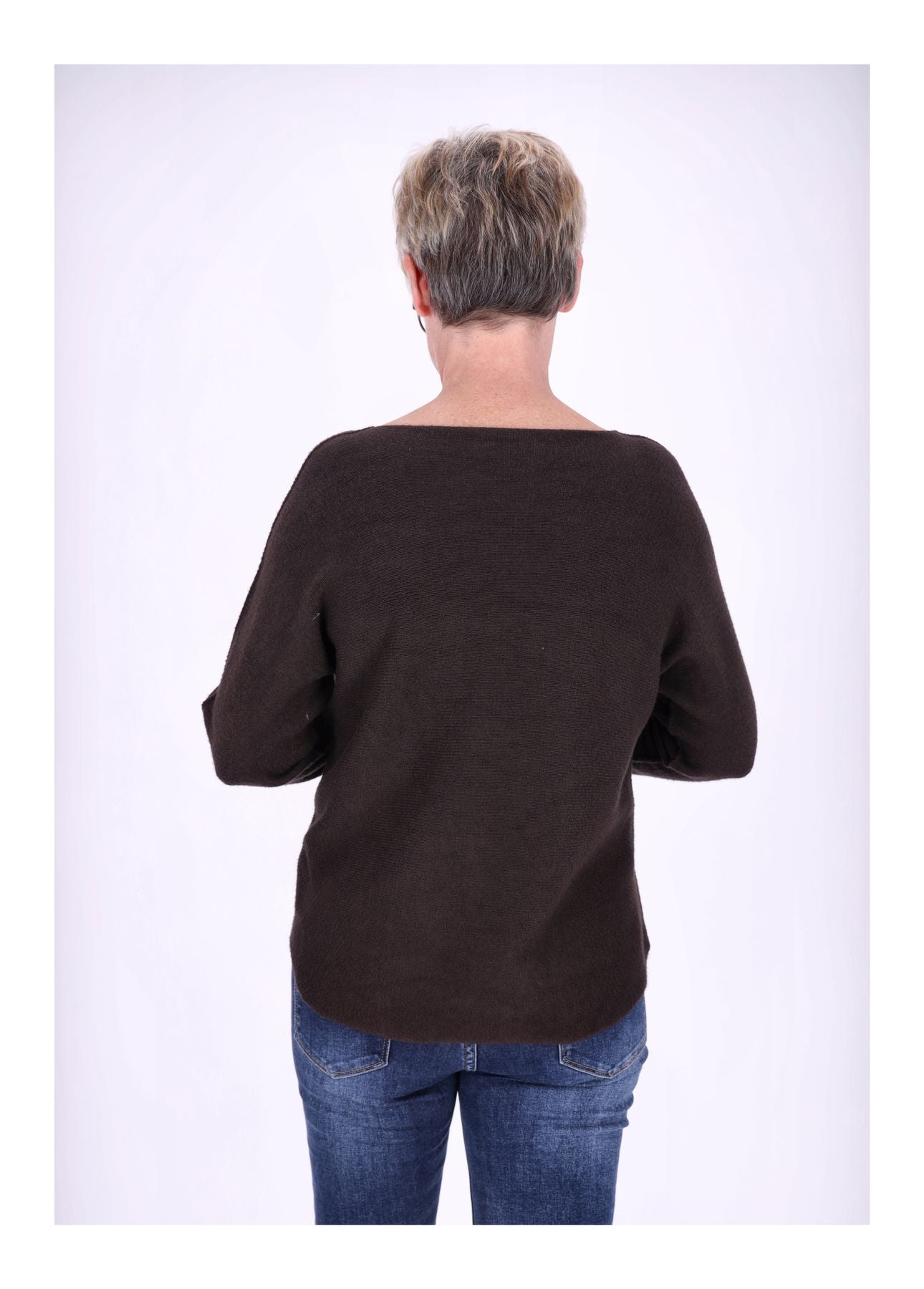 Damen Strickpullover Rundhals