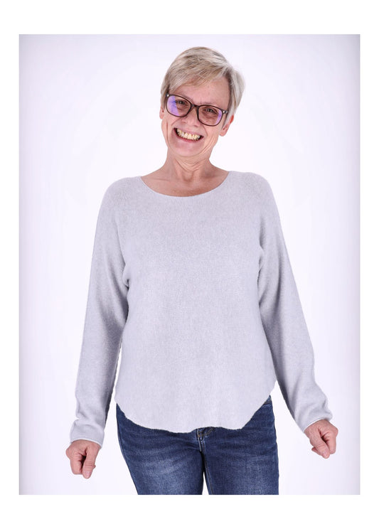 Damen Strickpullover Rundhals