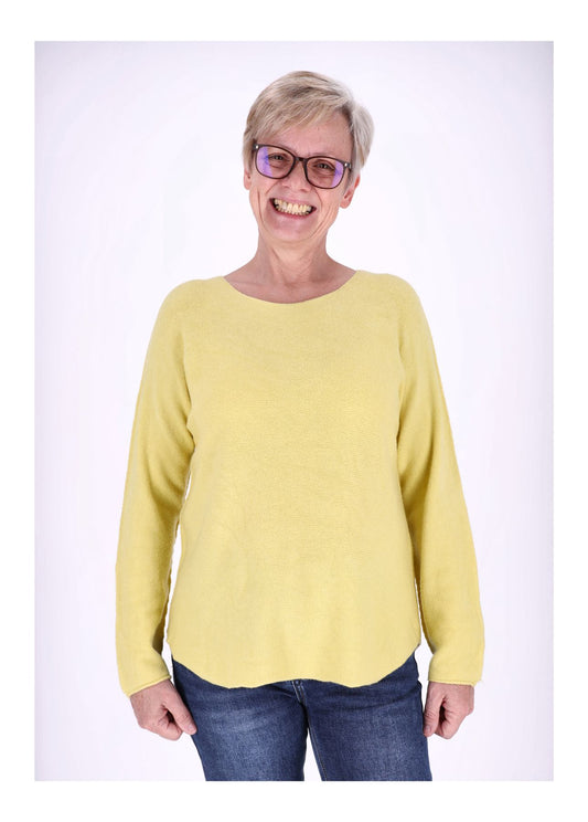 Damen Strickpullover Rundhals