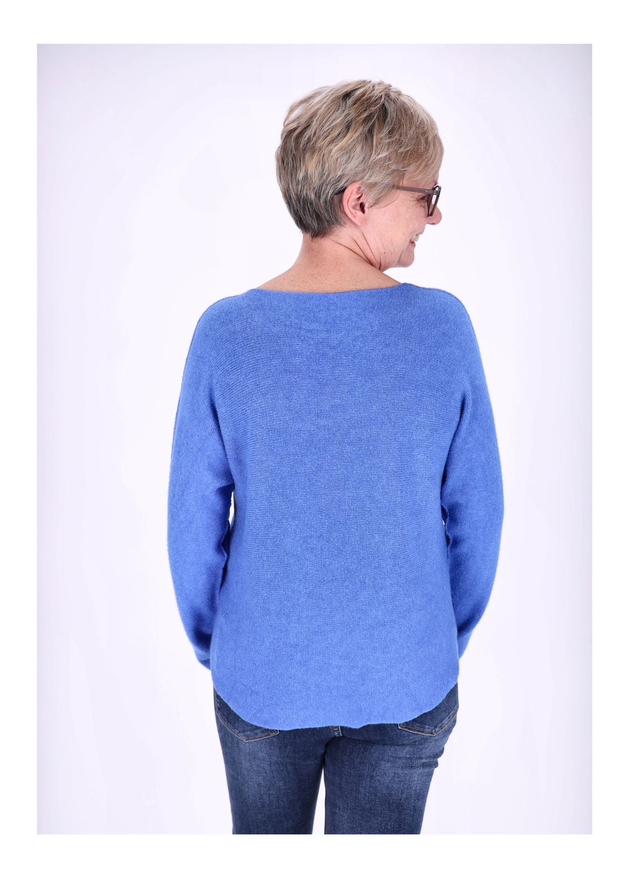 Damen Strickpullover Rundhals