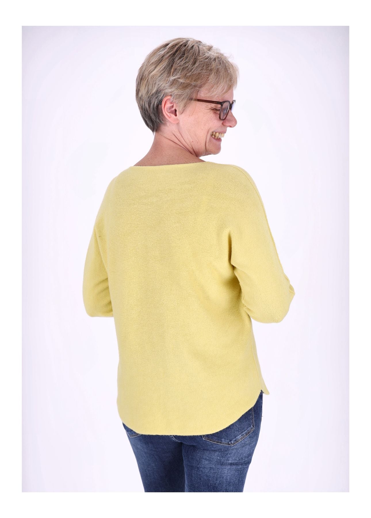 Damen Strickpullover Rundhals