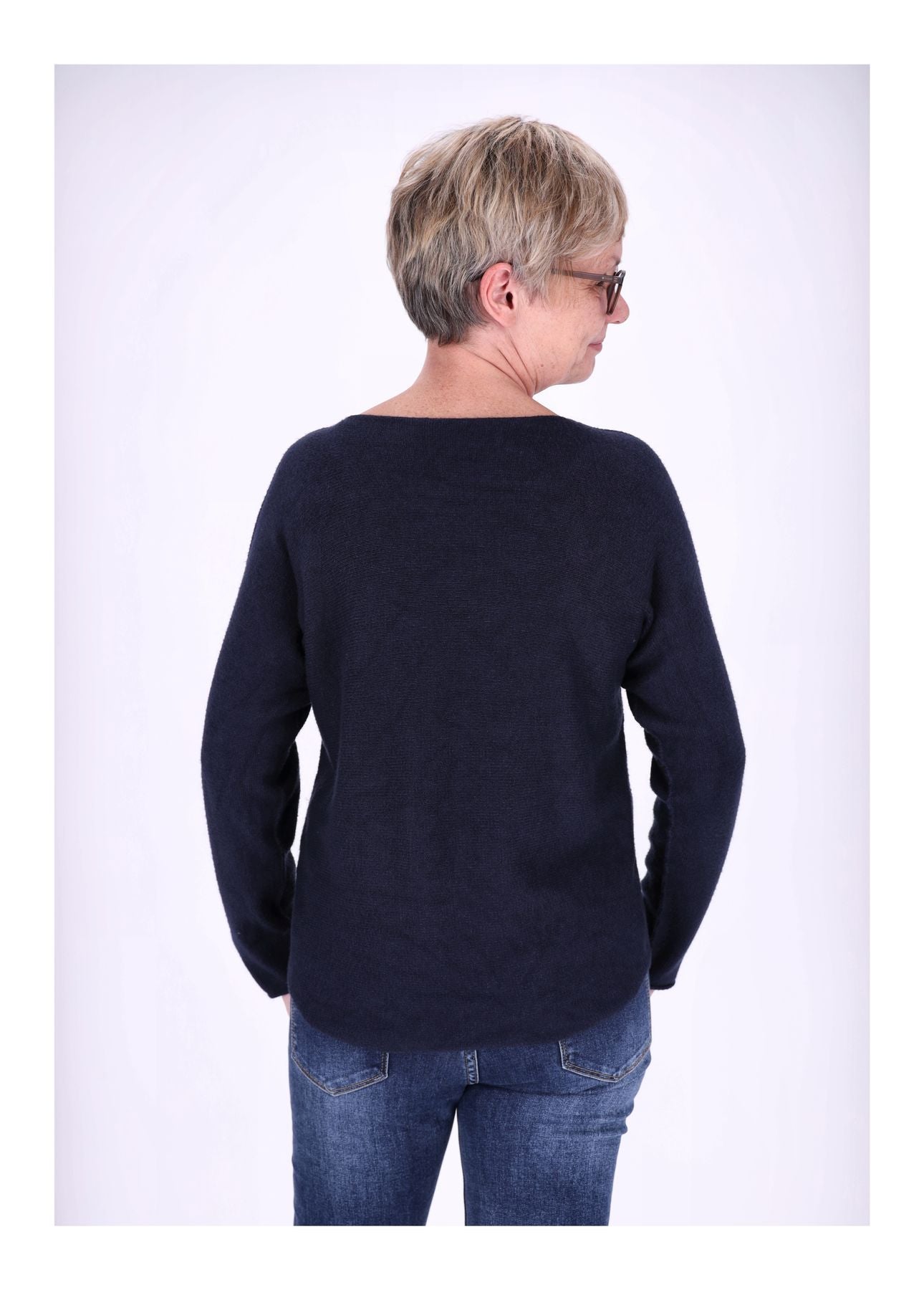 Damen Strickpullover Rundhals