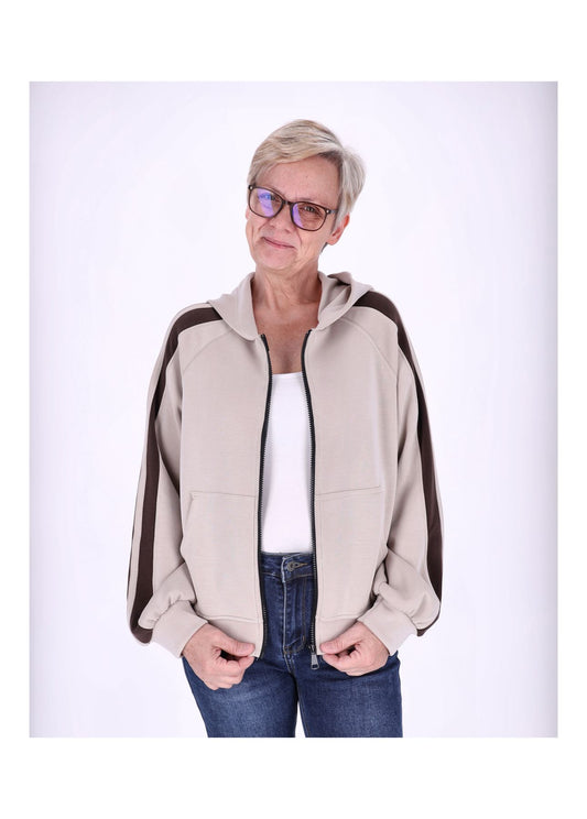 Sweatjacke Damen Kapuze