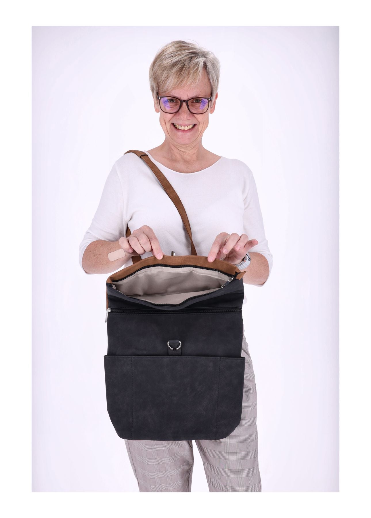 Rucksack Zweifarbig